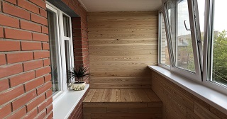 Отделка, остекление, утепление балконов в Зеленокумске от 206 руб. м/2.
