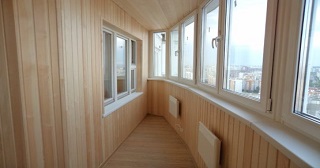 Внутренняя отделка лоджии Зеленокумск, цена от 206 руб. м2